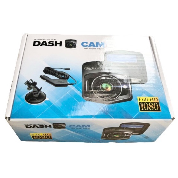 Dash Cam HD 1080P Car DVR with Night Vision New in Box NWT Unused - Picture 1 of 9